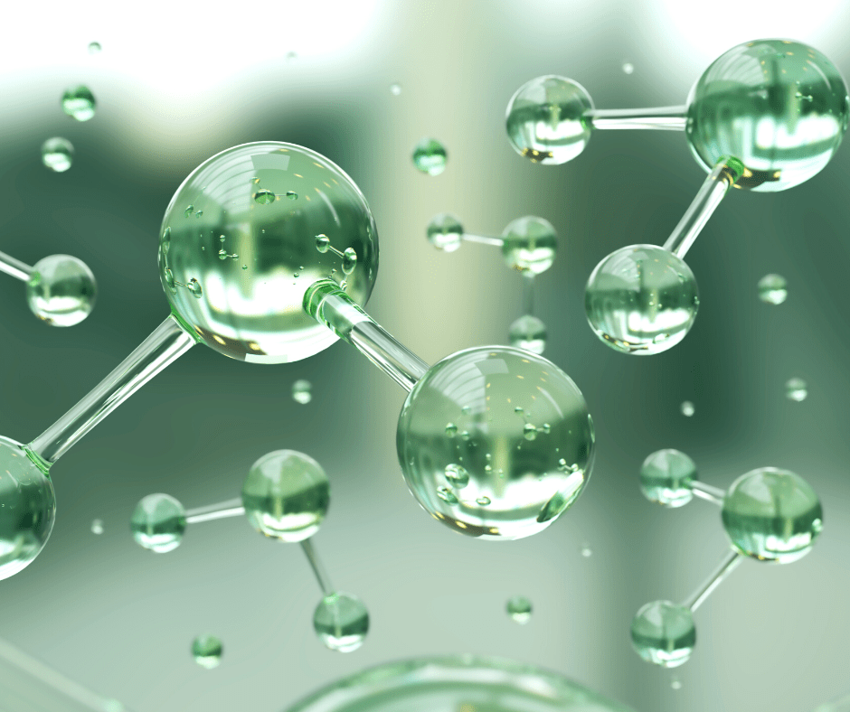 H2O water molecules in food science