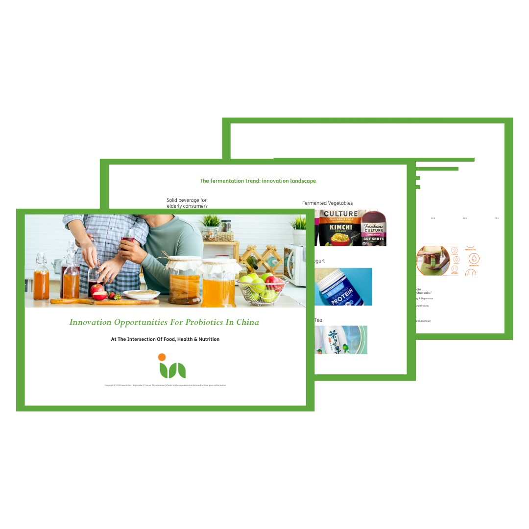 Innovation Opportunities For Probiotics In China