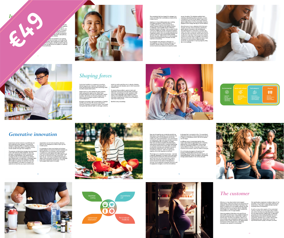 Grid layout with preview of document pages